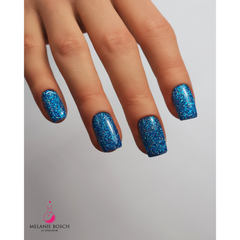 Light Elegance - Blast Off Blue Glitter Gel - 10ml