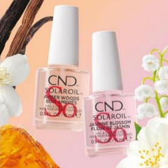 *New* CND SolarOil .5oz - Amber Woods & Jasmine Blossom