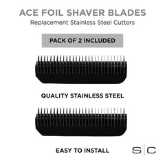 Stylecraft Replacement Steel Cutters For Ace Shaver (SC506SH)