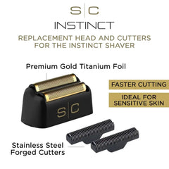 Stylecraft Pro Instinct Shaver Replacement Cutters & Foils (SC542B)