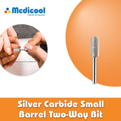 Medicool 2-Way Silver Carbide Small Barrel Bit CC2