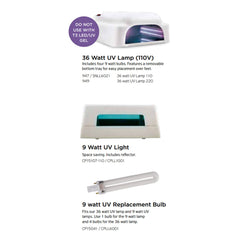 Star 9 Watt UV Replacement Bulb Straight