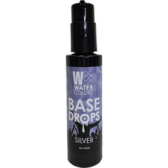Watercolors Base Drops 4oz - Silver
