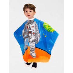 Betty Dain Princess & Astronaut Vinyl Kids Shampoo Cape 2pk (272)