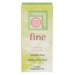 Clean + Easy Wax Roller Heads - 3pk