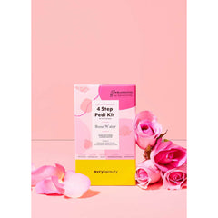 Avry 4 Step Pedi Kit - Rose Water