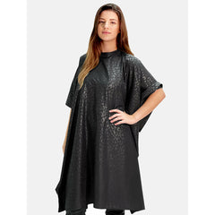 Betty Dain Black Jaguar Bleach Proof All-Purpose Cape (570-BLK)