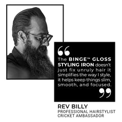 Cricket Binge Gloss Styling Iron