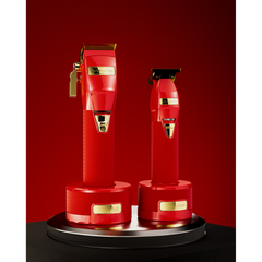 Babyliss Pro LimitedFX Boost+ Clipper Trimmer Set - Red FXHOLPKCTB-R