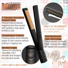 Cricket Binge Gloss Styling Iron