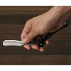 Feather Artist Club SR Folding Razor - Black