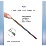 Body Toolz Triangle Cuticle Pusher Gel Remover BT6069