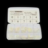 Tammy Taylor Natural Pre-Etched Square Tips - 100pk