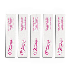 Tammy Taylor Long Lasting Zebra Cuticle & Contour File 180 Grit - 5pk