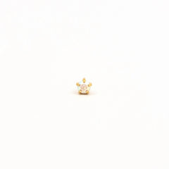 Studex Regular Gold Tiffany AB Crystal