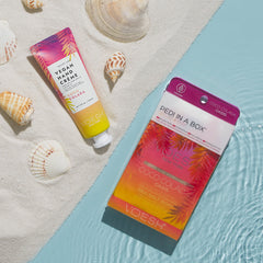 Voesh 4 Step Pedi Kit - Coco Colada Oasis