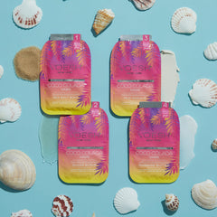 Voesh 4 Step Pedi Kit - Coco Colada Oasis