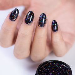 Light Elegance - Black Magic Glitter Gel 17ml