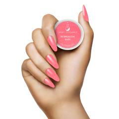 Light Elegance - Bubblegum Baby Glitter Gel - 17ml