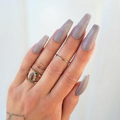 Light Elegance - P+ Smokin' Gun Glitter Gel Polish (15ml)