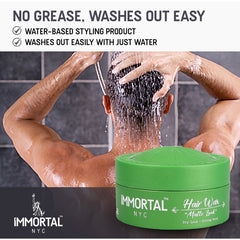 Immortal Matte Look Hair Wax - 5.07oz
