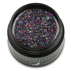 Light Elegance - Licorice Glitter Gel 17ml