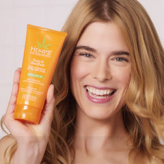 Hempz Yuzu & Starfruit Light Self-Tanning Creme with SPF 30
