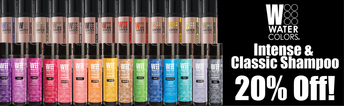 Watercolors Shampoo Sale!