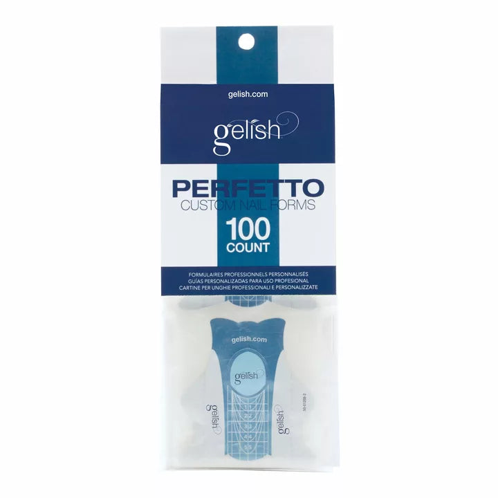 Gelish Perfetto Custom Nail Forms 100pk