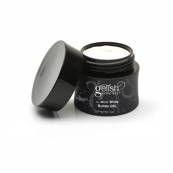 Gelish - LED Hard Gel Builder Nail Gel .5oz - White