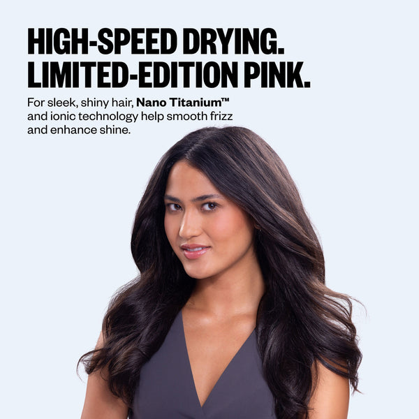 BaBylissPRO Limited Edition Nano Light High-Speed Ionic Dryer Hot Pink