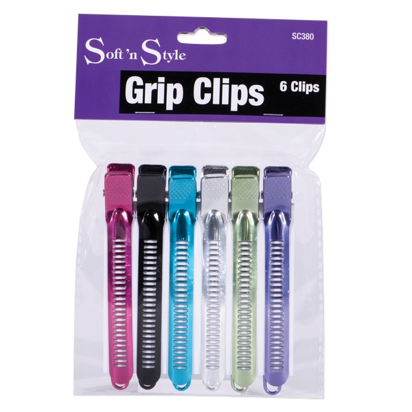 Soft N Style Grip Clips 6pk (SC380)