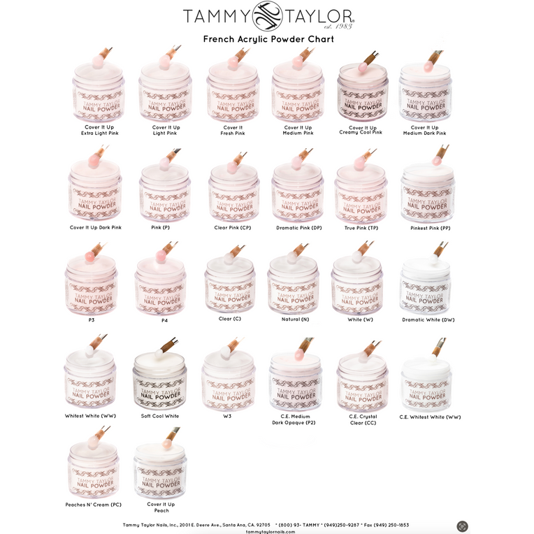 Tammy Taylor Clear Pink Powder Secondary image