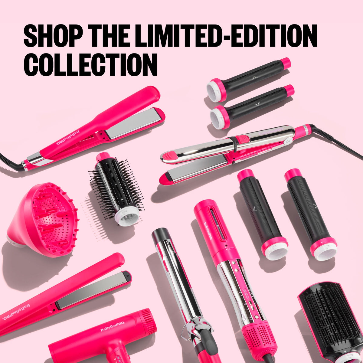 BaBylissPRO Limited Edition Nano Light High-Speed Ionic Dryer Hot Pink