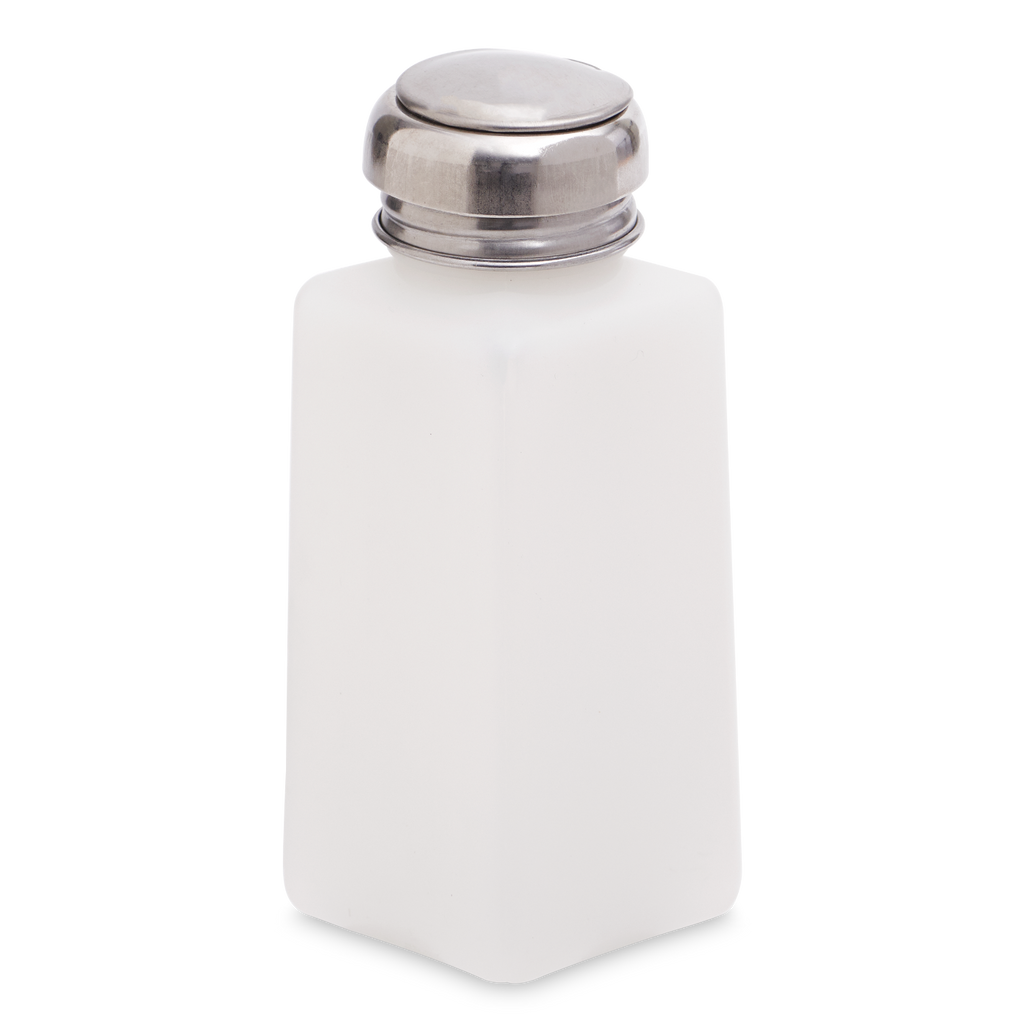 DL Pro Pump Dispenser Bottle Metal Flip-Top Cap 8oz (DL-C133)