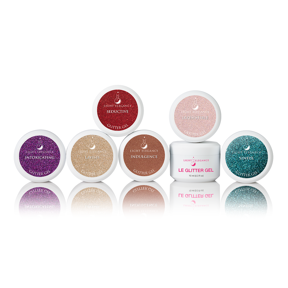 Light Elegance - Dare To Indulge Fall/Winter 2025 Glitter Gel Collection (6pk) Main image