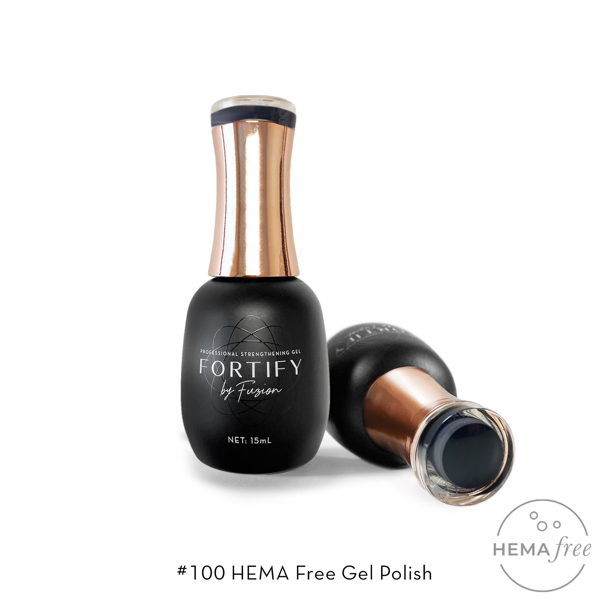 Fuzion Fortify Gel Polish 15ml - #100 Secondary image