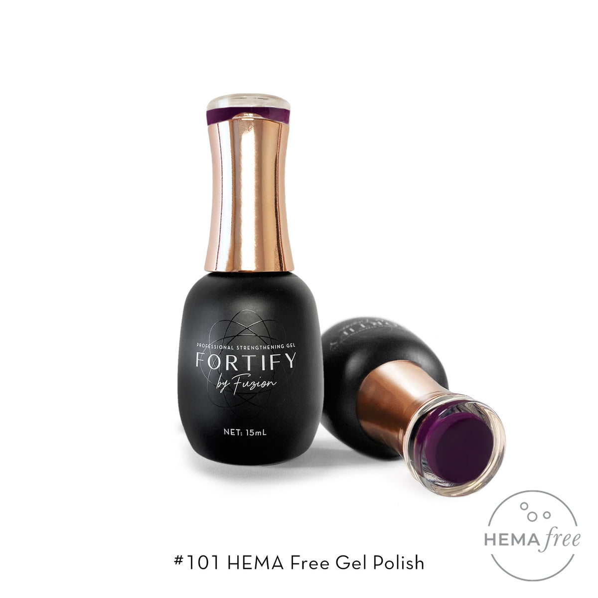 Fuzion Fortify Gel Polish 15ml - #101