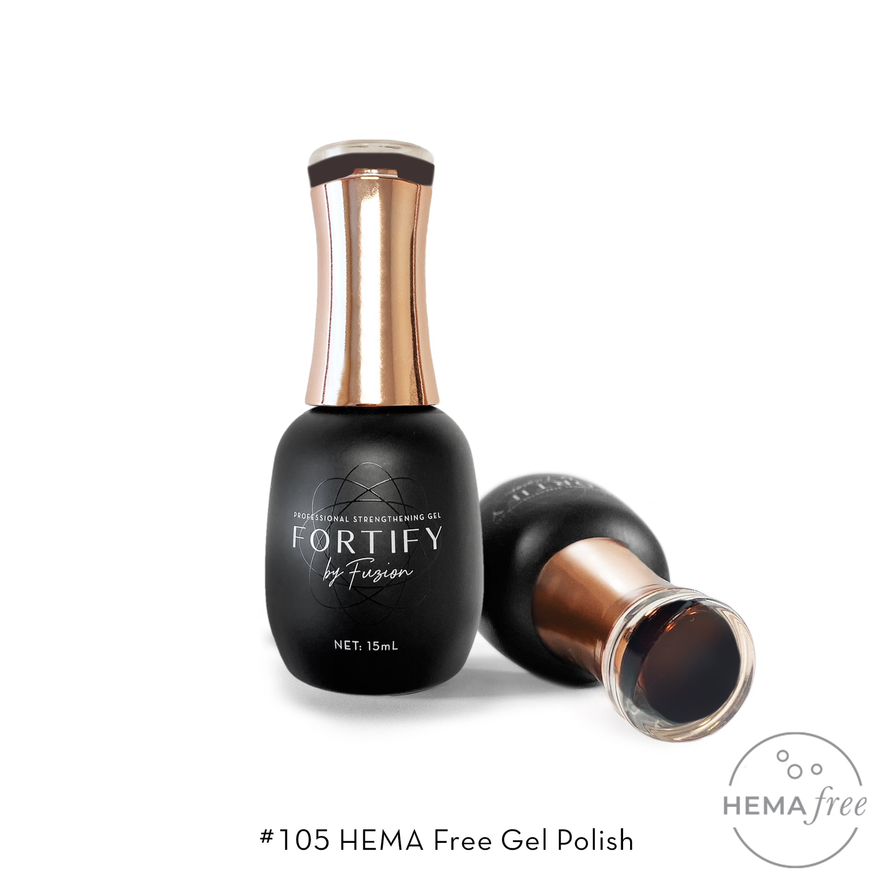 Fuzion Fortify Gel Polish 15ml - #105 Secondary image