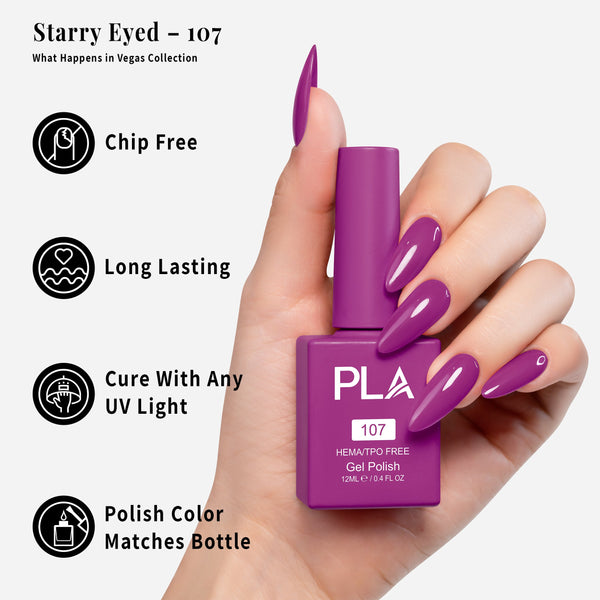 PLA Gel Polish 12ml - Starry Eyed 107