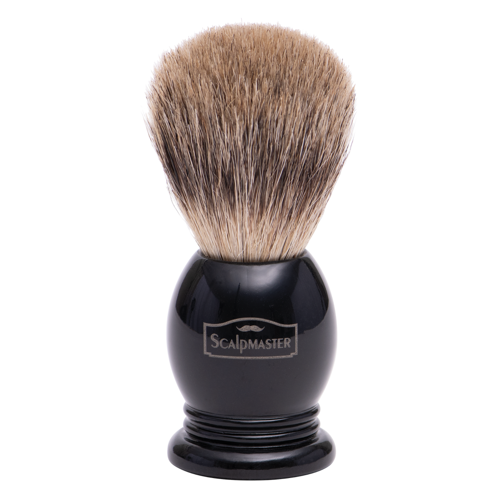 Scalpmaster 100% Badger Shaving Brush (SB-18)