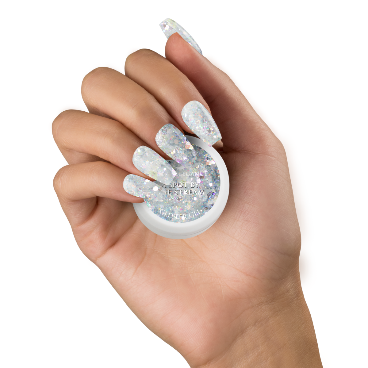 Light Elegance - A Spot By The Stream Glitter Gel - 10ml Secondary image