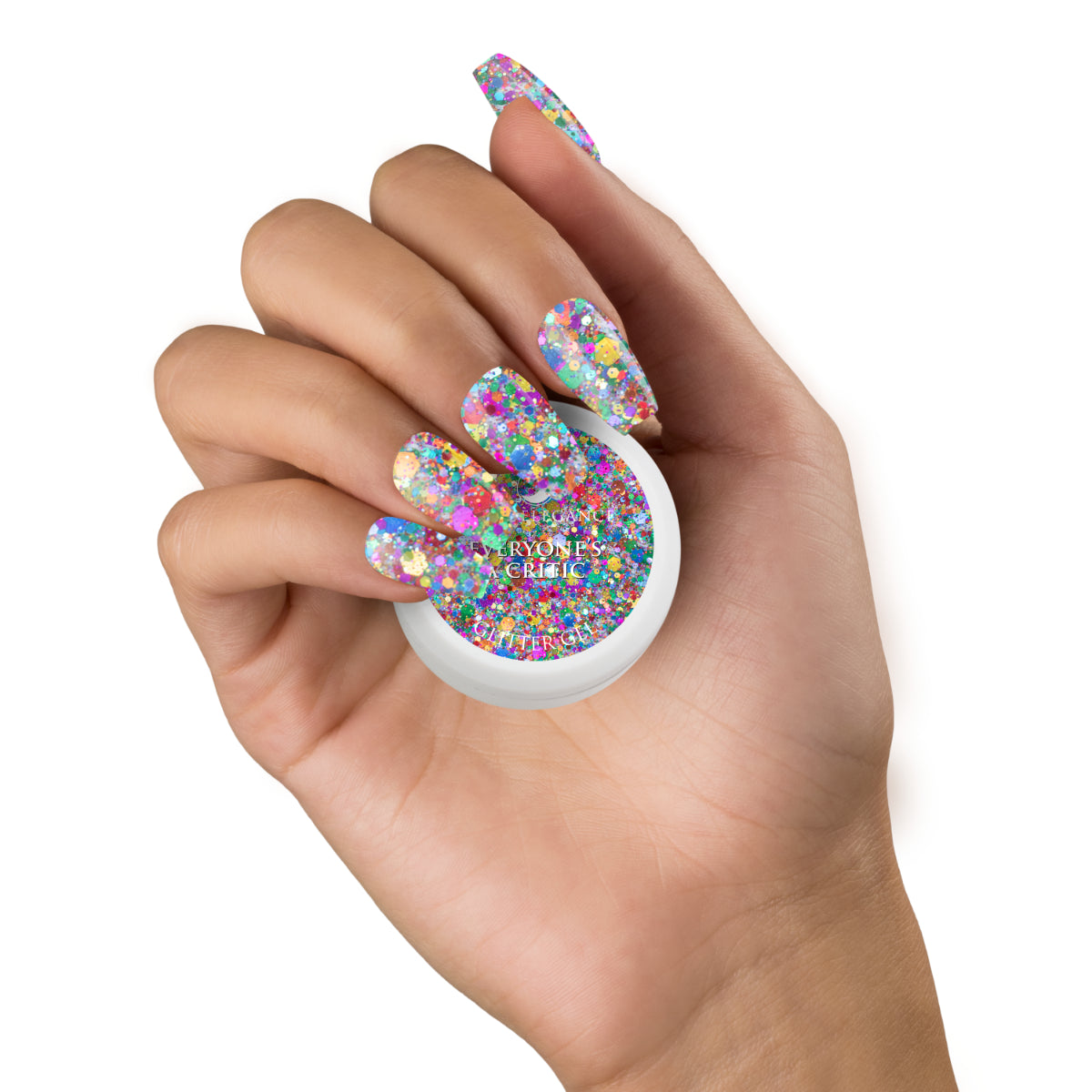 Light Elegance - Everyone's A Critic Glitter Gel (10ml)