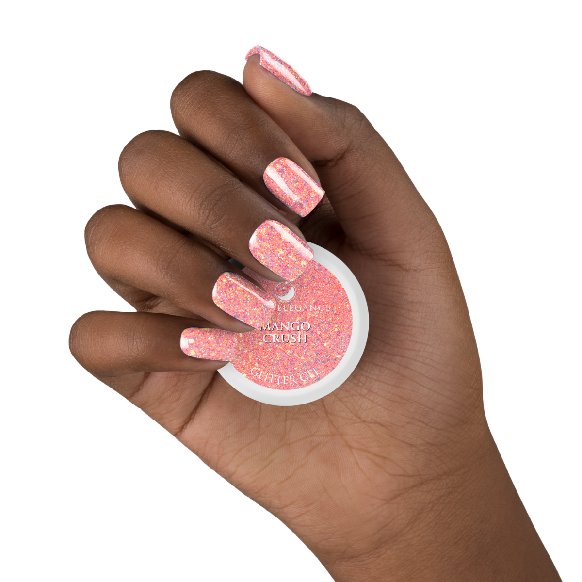 Light Elegance - Mango Crush Glitter Gel - 10ml