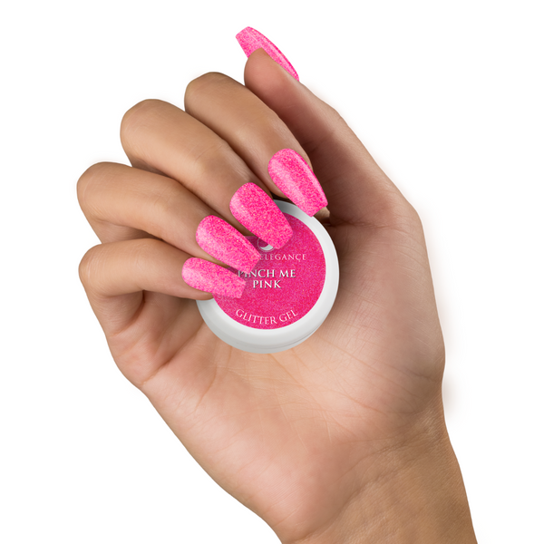 Light Elegance - Pinch Me Pink Glitter Gel - 10ml