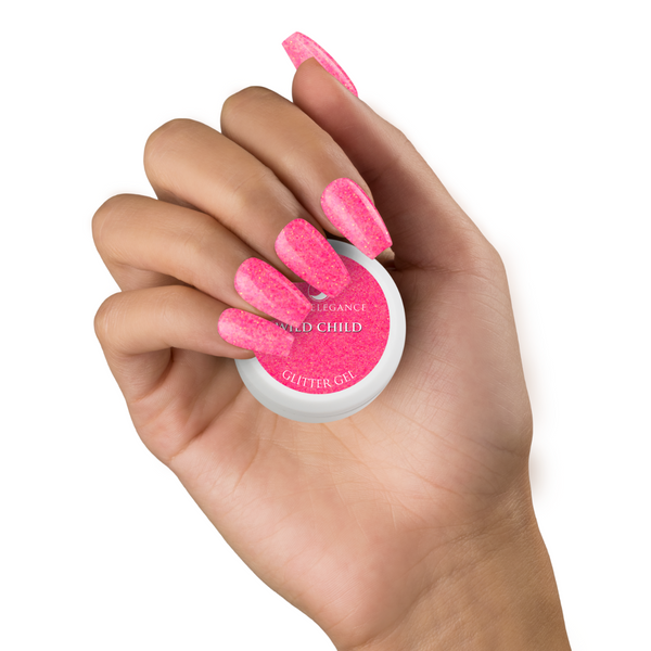 Light Elegance - P+ Wild Child Glitter Gel Polish - 10ml