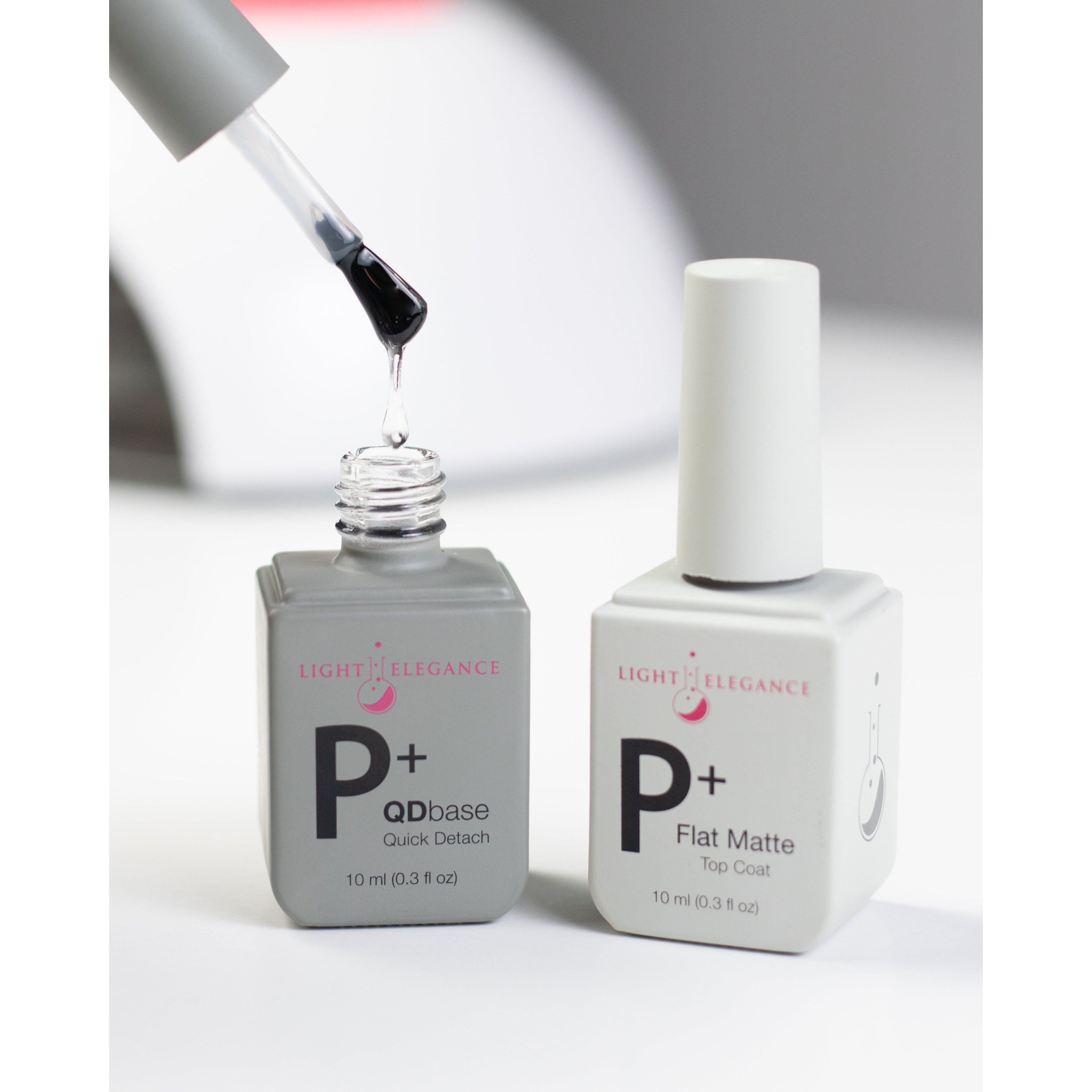 Light Elegance - P+ QDbase Soak Off Base Coat Gel Polish (10ml)
