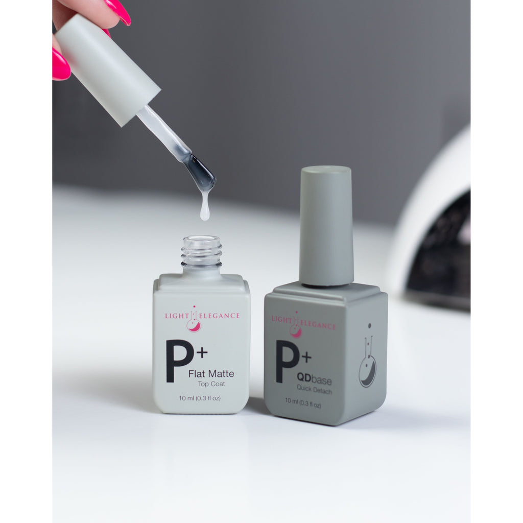Light Elegance - P+ Flat Matte Top Coat (10ml)