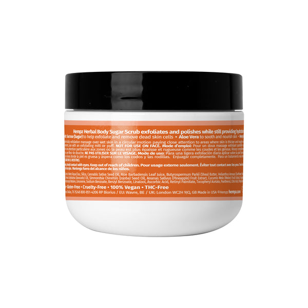 Hempz Shea Sugar Scrub 2oz - Sweet Pineapple & Honey Melon Secondary image