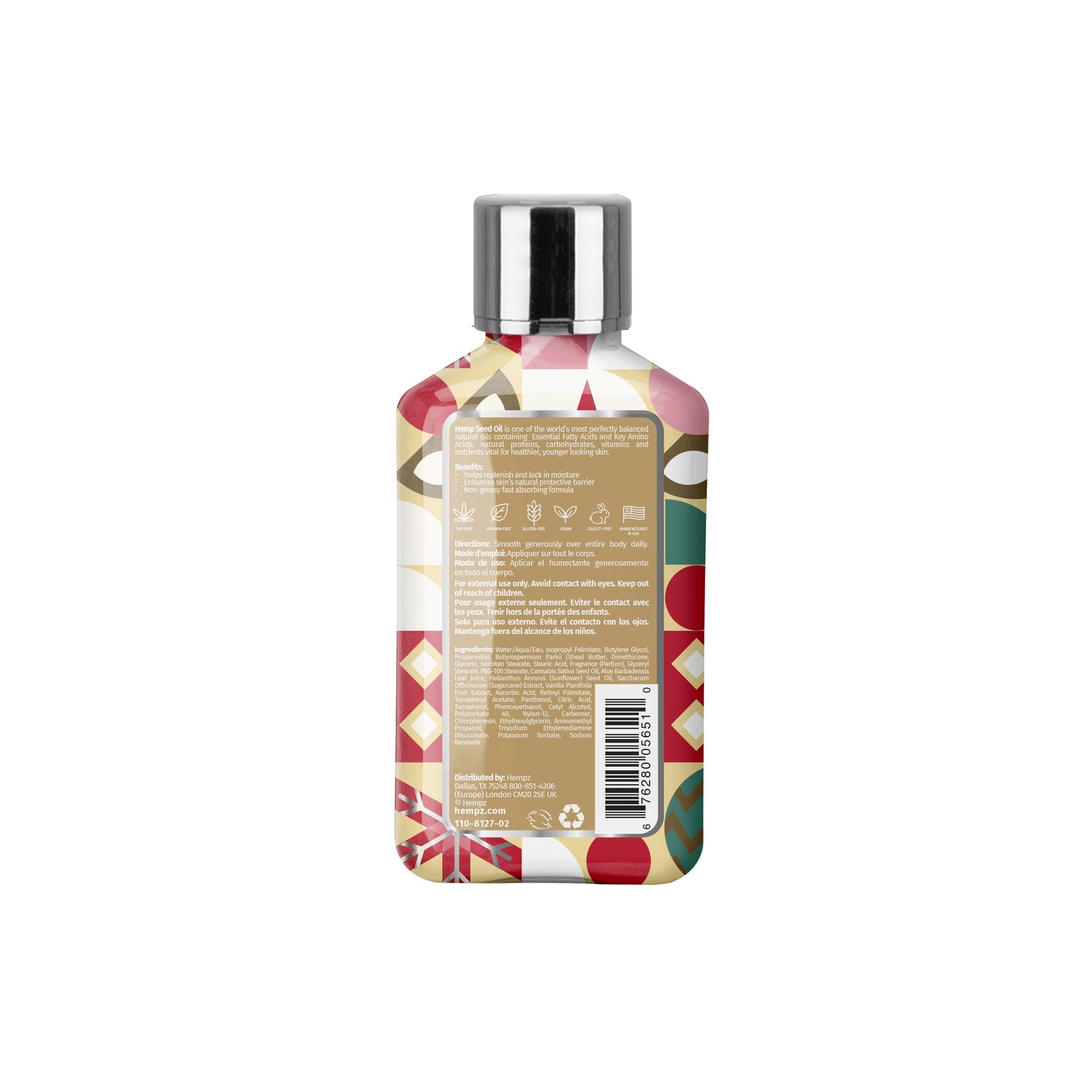 Hempz Toasted Vanilla Caramel Lotion